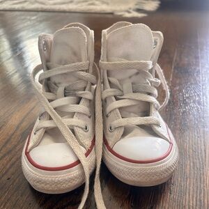 Converse Kids High-Top Sneakers in White size 11